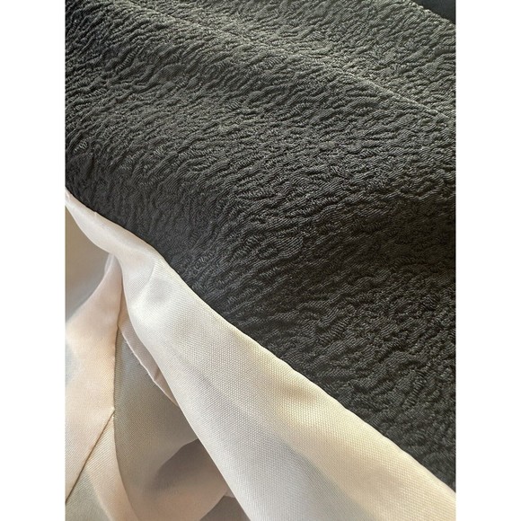 Kasper Black Crepe Suit Jacket and Skirt, Size 10P - Picture 8 of 10